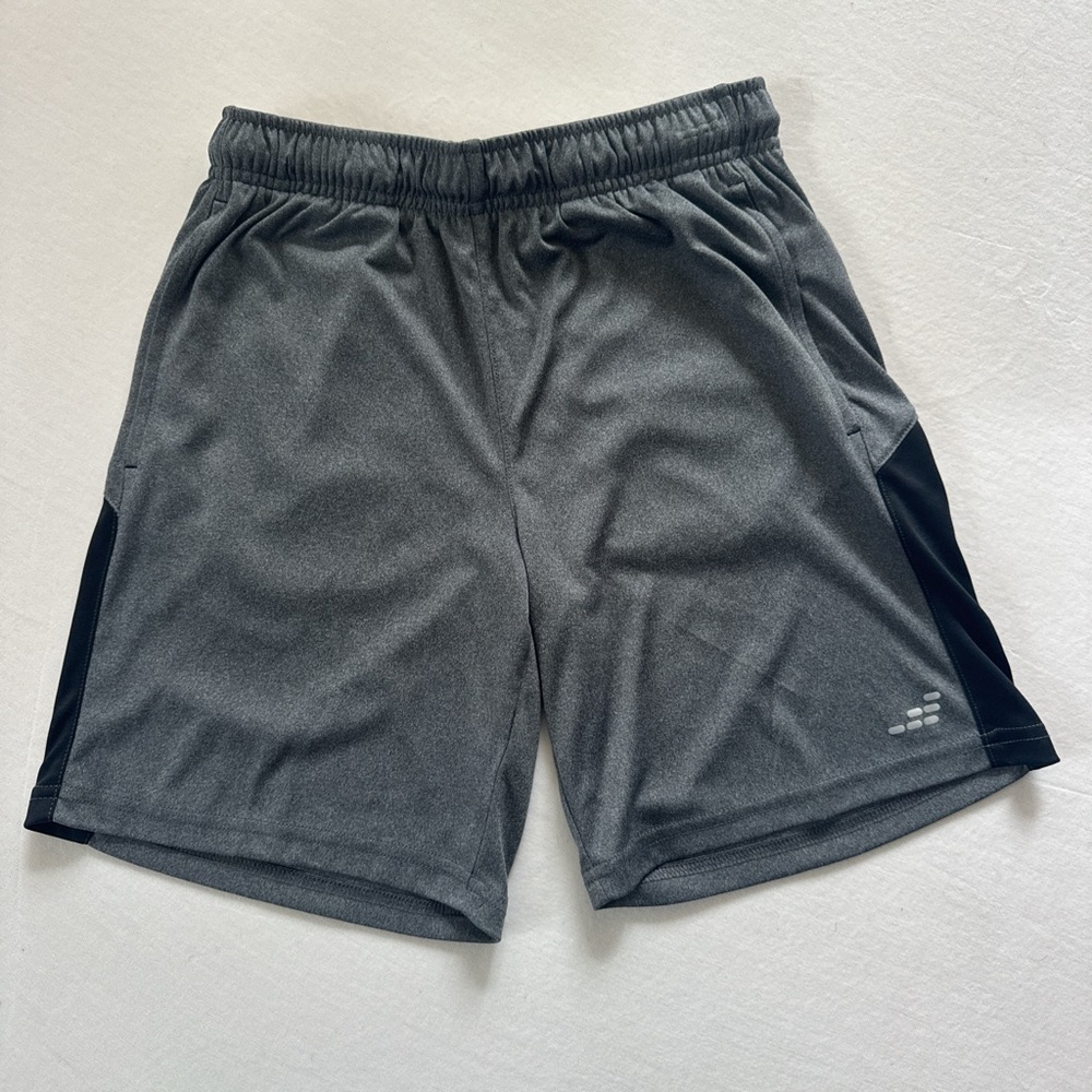 BCG Athletic Shorts Gray and Black Lightweight Comfort